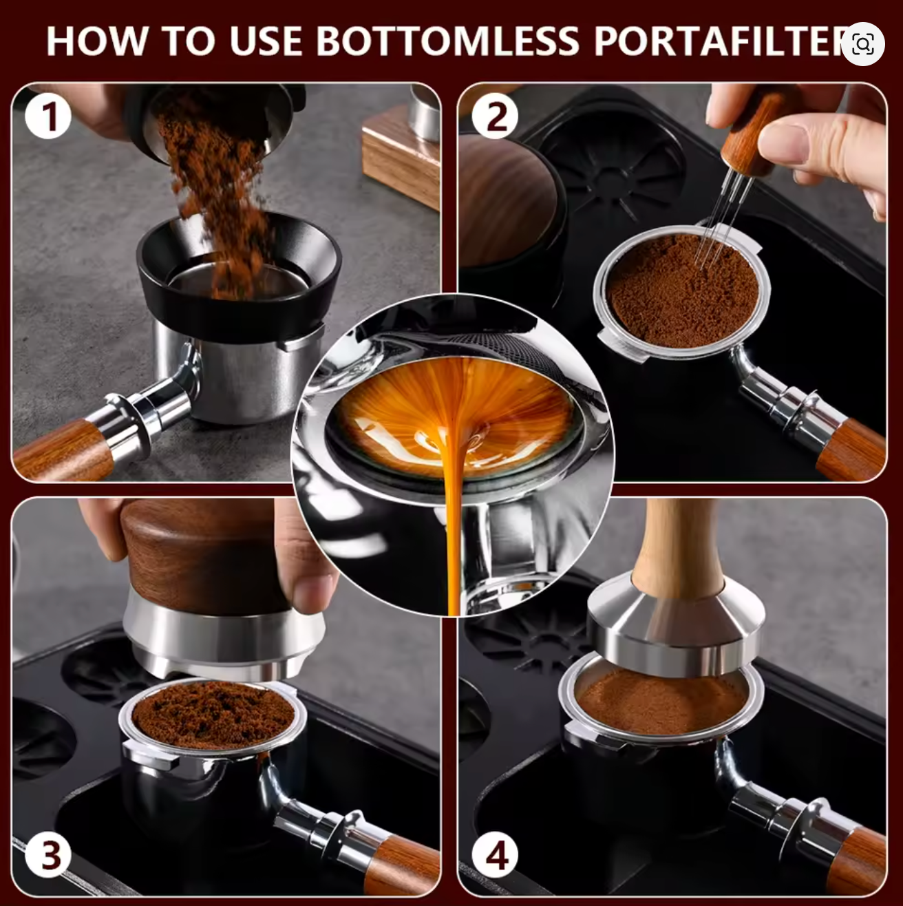 2 Ears Bottomless Naked Portafilter - 51MM