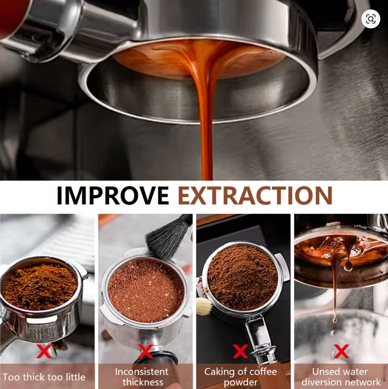 2 Ears Bottomless Naked Portafilter - 51MM