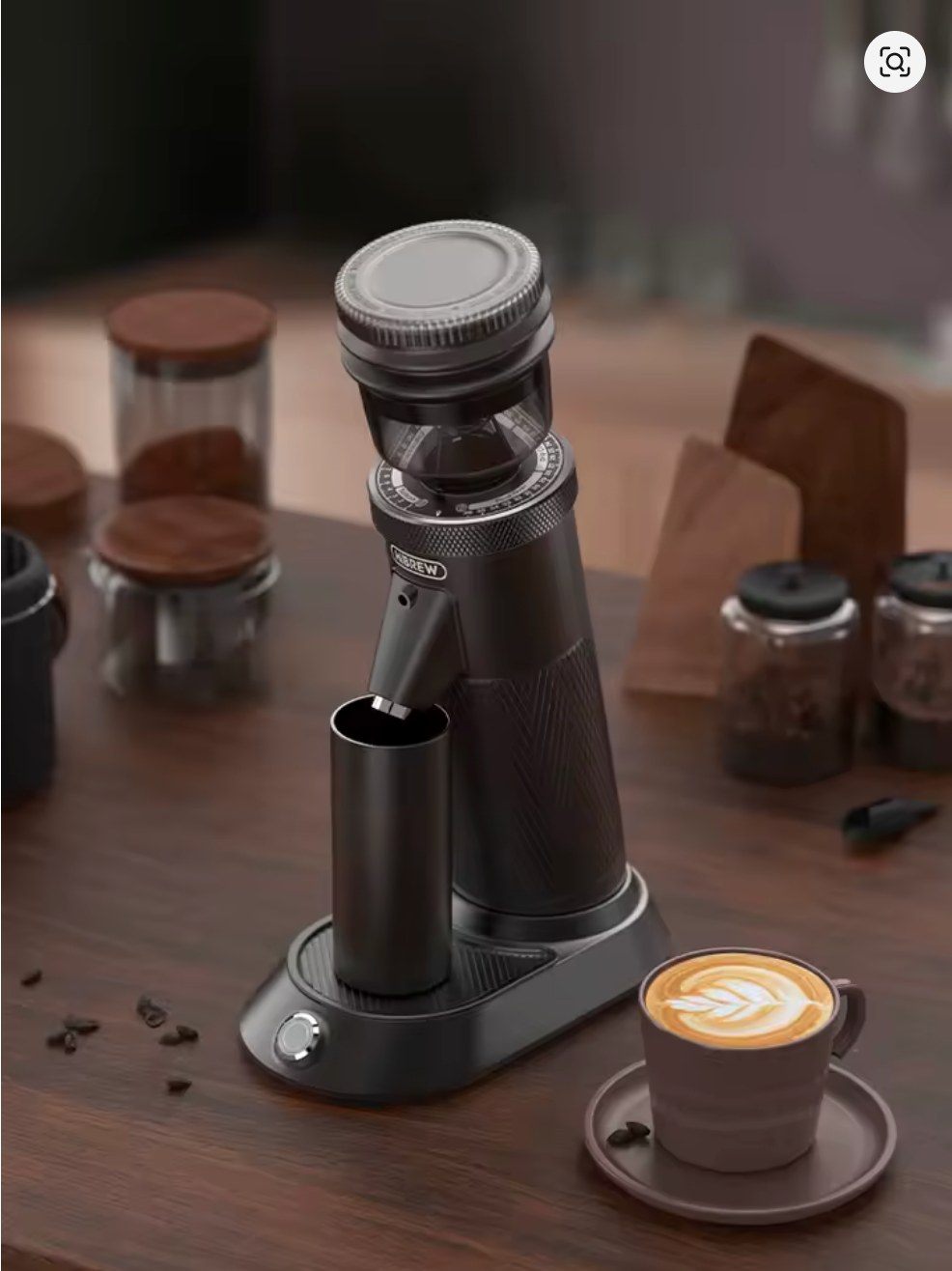 HiBREW G5 48mm Conical Burr Electric Coffee Grinder